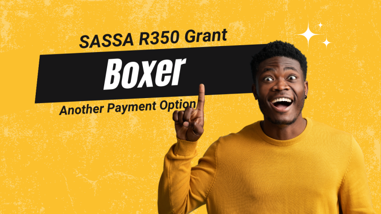 SASSA R350 Boxer [Easy Payment Collection]