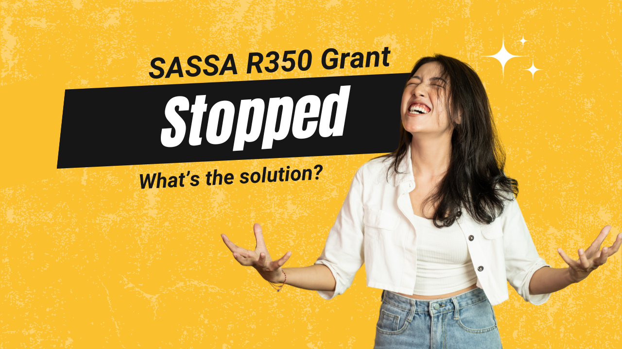 sassa r350 grant stopped
