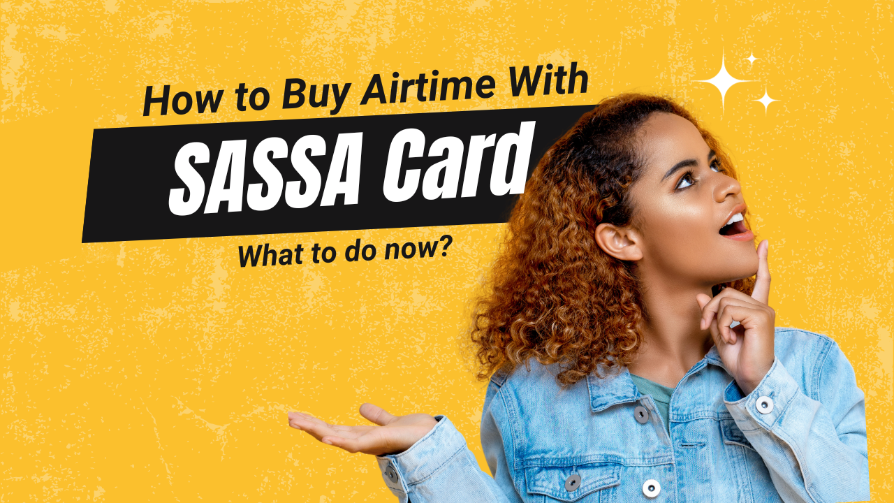 how to buy airtime with sassa card