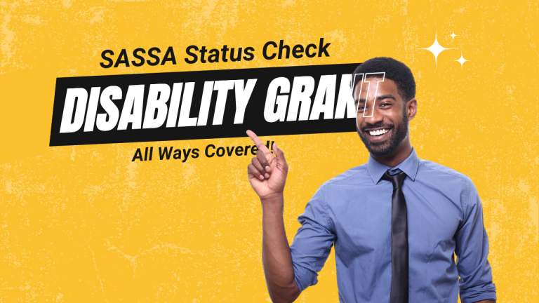 SASSA Disability Grant Status Check [Guide]