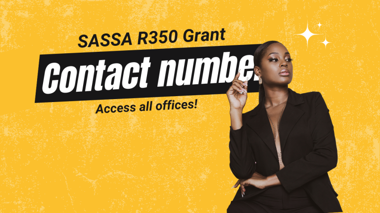 SASSA R350 Grant Contact Numbers [Collection]
